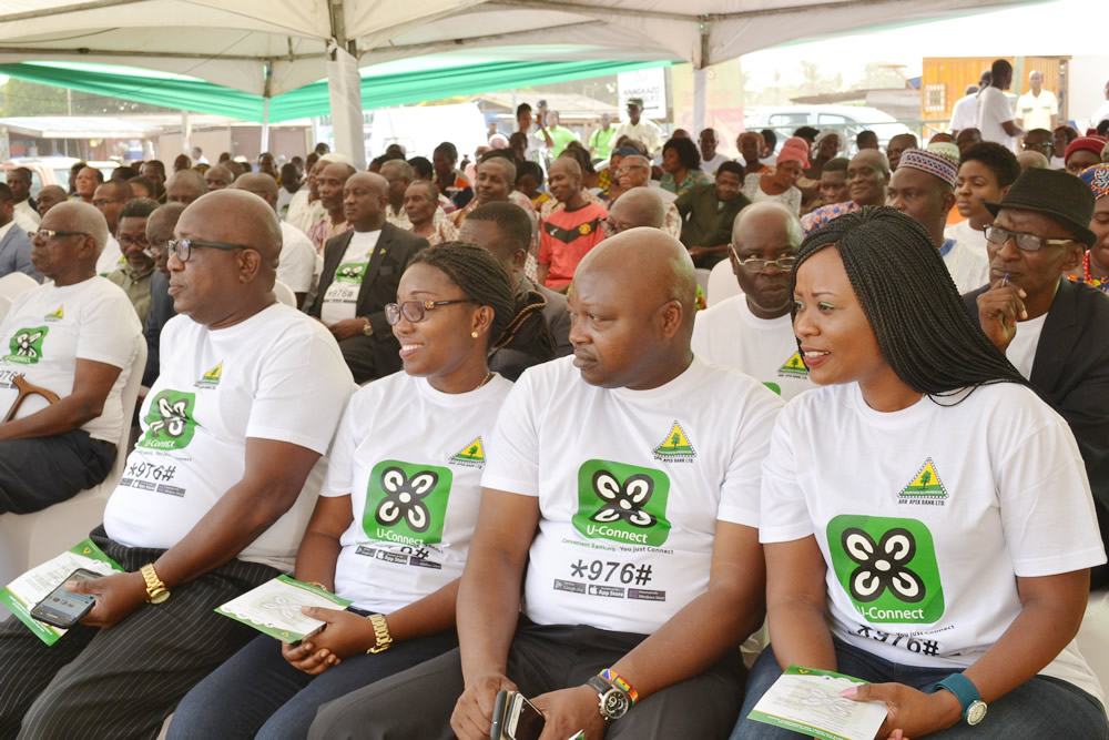 ARB Apex Bank staff at the launch - front row